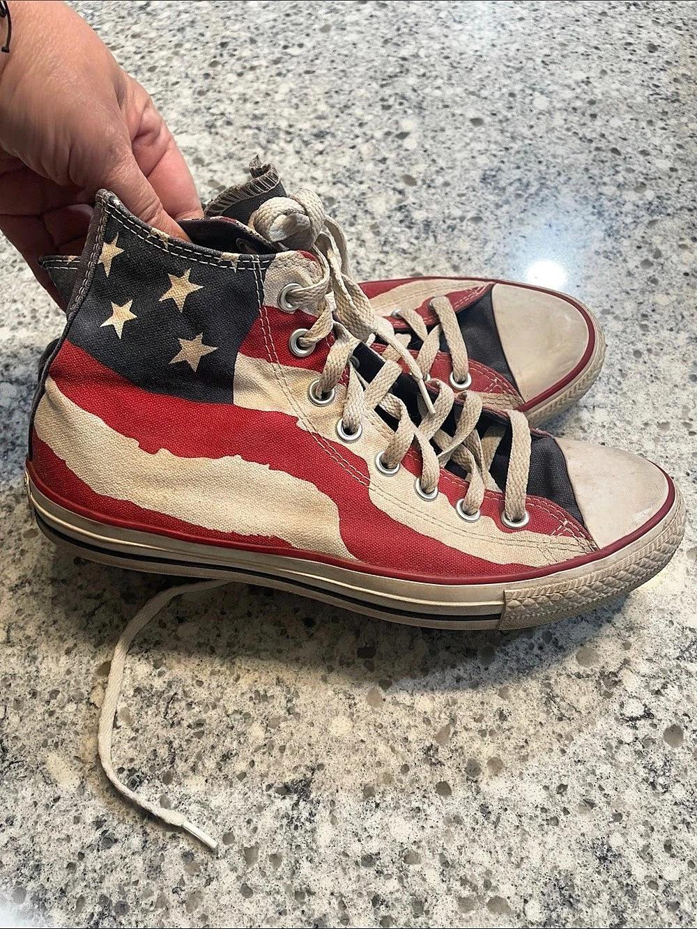 Converse Chuck Taylor All Star Flag High Top Sneakers US 10 - Picture 2 of 10